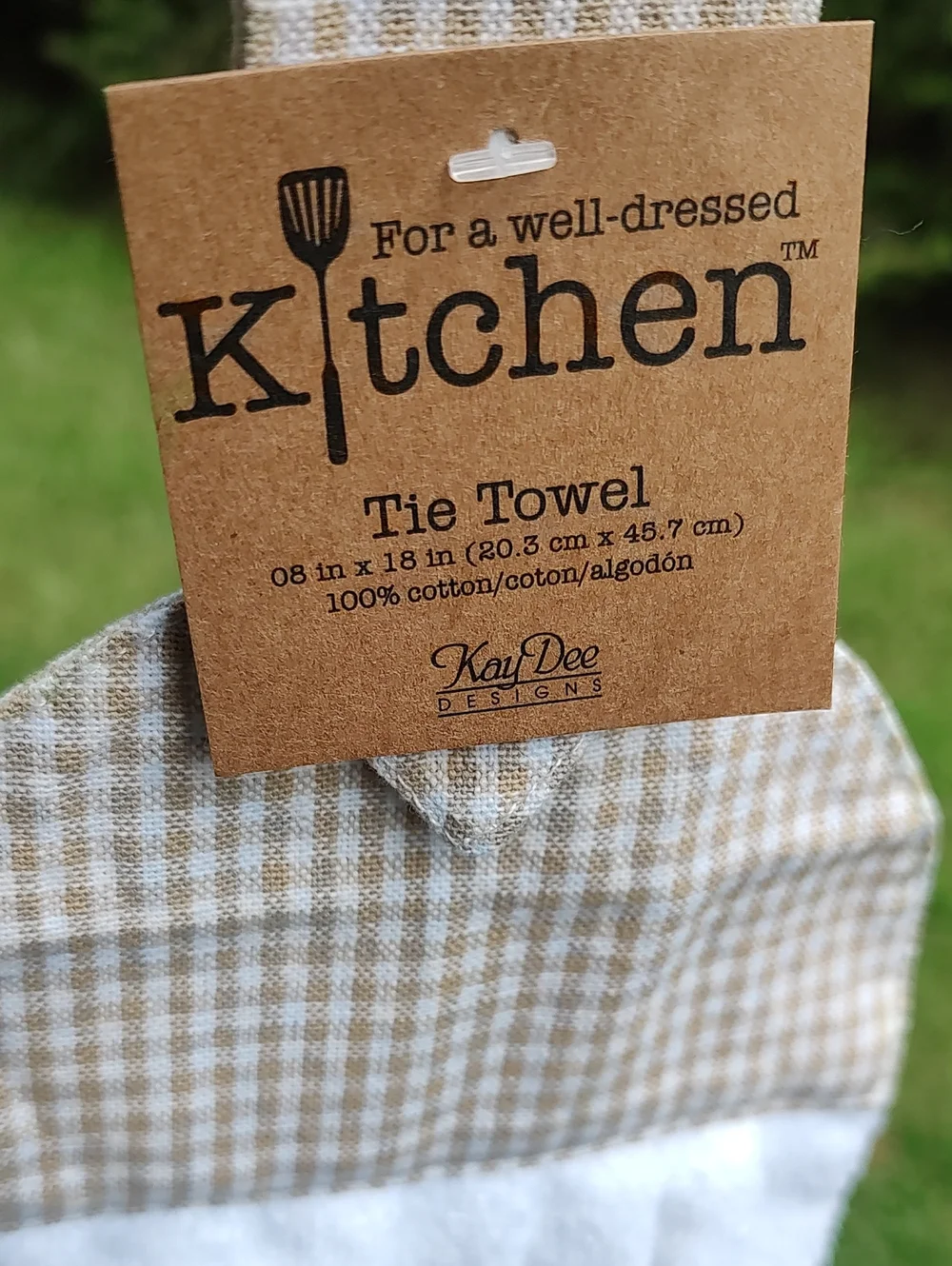 Best Dog Ever Hanging Kitchen Towel - White & Tan 2 Pcs